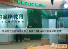 室內空氣治理為什么那么重要？[佛山百悅環保知識普及]